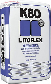 Клей для керамогранита Litokol Litoflex K80 (25кг)